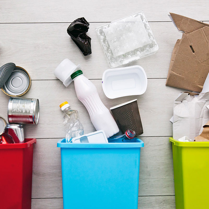 Attention Card - Hulladékgyűjtés